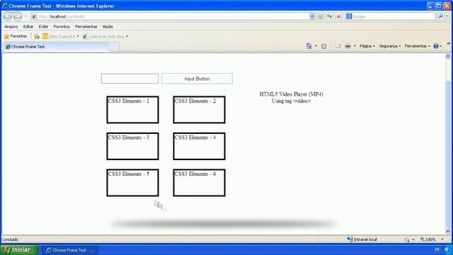 Test Chrome Frame on Internet Explorer 6, 7, 8 and 9 смотреть онлайн