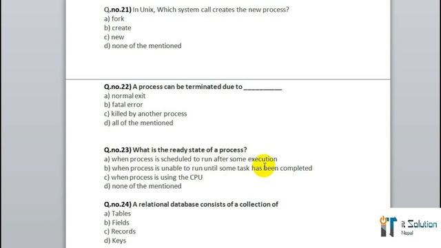 Online examination(New questions) of IT officer/Computer officer || Computer Engineer set 3 смотреть онлайн