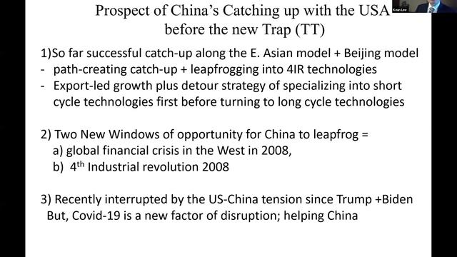 Keun Lee - Can China avoid the middle income trap and Thucydidus trap? US - China Trade Conflicts смотреть онлайн