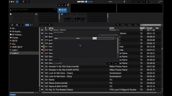 Serato DJ - Smart Crates Setup In Serato DJ Pro And Bonus Tips