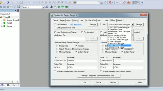 3. STM32 | How to Create New Project in keil uvision 5 for STM32 смотреть онлайн
