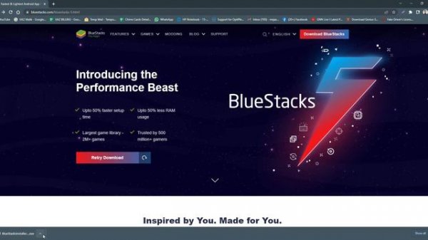 How to Instal Bluestack Pie 64 Bit?