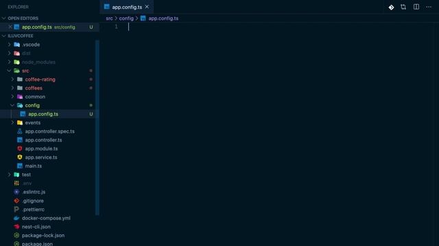 NestJS. Application Configuration