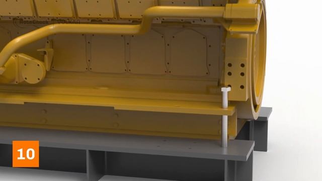 Installation of RotaChock® Mounting Plate for VULKAN T-series (Option A: Spherical Spacers) смотреть онлайн