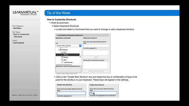 How to Customize ARCHICAD Shortcuts смотреть онлайн