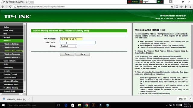 Wireless Router MAC Filter Configuration |Tp-link router | Bangla tutorial смотреть онлайн