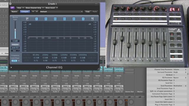 Behringer BCF2000 & Logic Pro user guide - 4/16 смотреть онлайн
