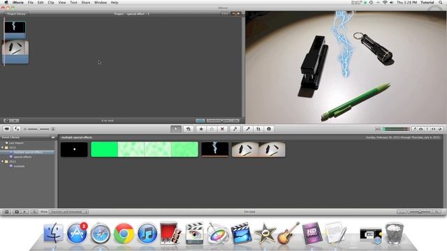 iMovie 11 Special Effects - Multiple Effects смотреть онлайн