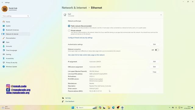 tutorial cara melihat mac address laptop / pc pada windows 11 смотреть онлайн