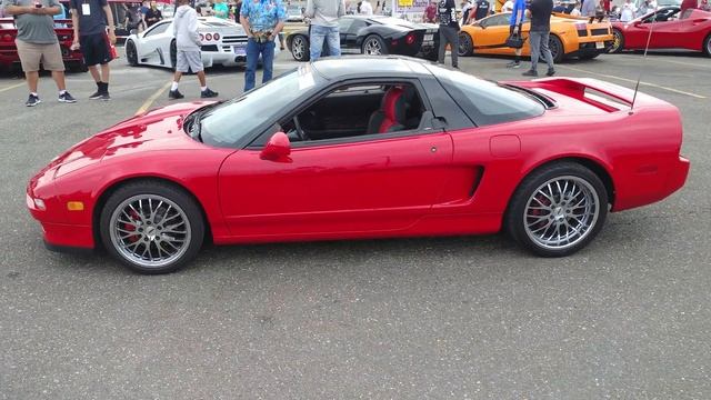 1991 RED R77 ACURA NSX 139000 MILES DE 'NSX 1' смотреть онлайн