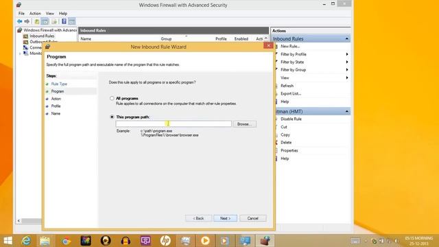 How to Unblock Firewall For Games [Windows 8] смотреть онлайн