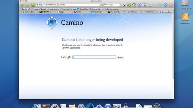 【Camino UI Introduction】, Web Browser by Mozilla for Mac OS X смотреть онлайн