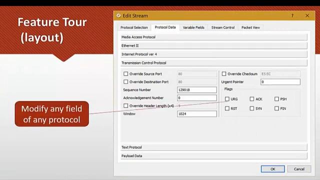 Ostinato Traffic generator tool Tutorial смотреть онлайн