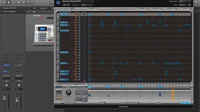 Logic Pro X - Video Tutorial 53 - Ultrabeat (PART 3) Step Mode and Multi-Output смотреть онлайн