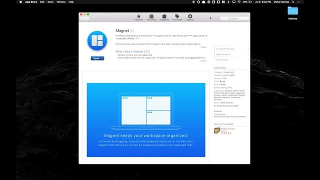 Review: Magnet for macOS (Window Manager) — Free Giveaway (5 apps) смотреть онлайн