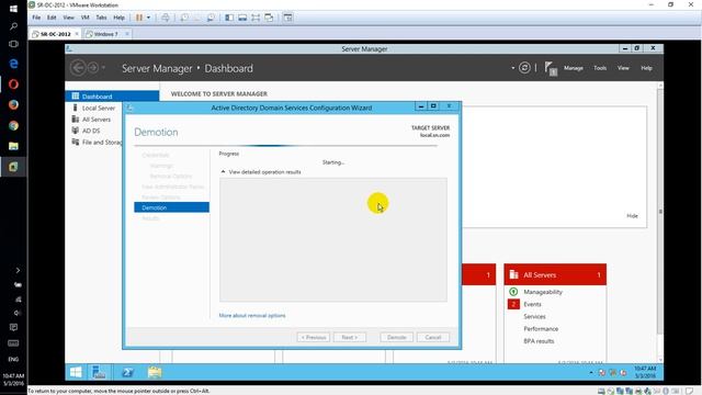 1.1 Remove Domain Controllers Server 2012 R2 in Khmer смотреть онлайн