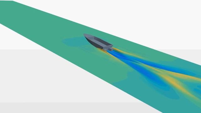 Star-ccm+. Расчёт и проверка корпуса лодки в CFD. смотреть онлайн