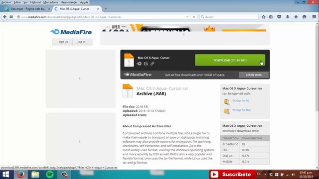 Como Descargar E Instalar El Cursor De Mac OS X (AQUA) Facil Y Rapido||CJ VA смотреть онлайн