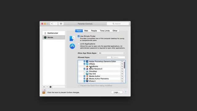 MAC OS X Yosemite Tutorial: set parental control смотреть онлайн