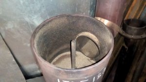 Ч 2.  Пеллетная горелка в ТТ котел.  Правильная установка, увеличение КПД.  Чистим.