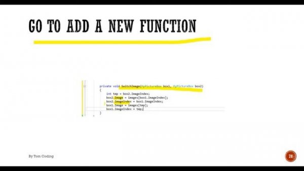 Create A Puzzle Image Game using C# and windows form 4
