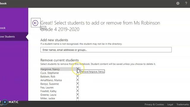 OneNote Class Notebook: Removing Students & Deleting Student Content смотреть онлайн