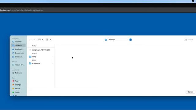 VMware Horizon: Transfer Files To The Cloud From Your Local Desktop