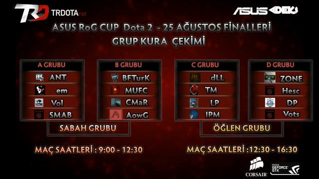 Asus ROG Cup 2013-2 Grup Kuraları Çekilişi Canlı Yayın Kaydı смотреть онлайн