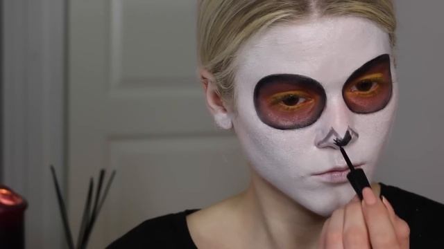 Sugar Skull Makeup Tutorial | Halloween смотреть онлайн