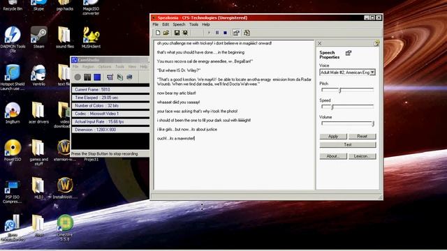 weird text to speech voice doing bad video game voice acting смотреть онлайн