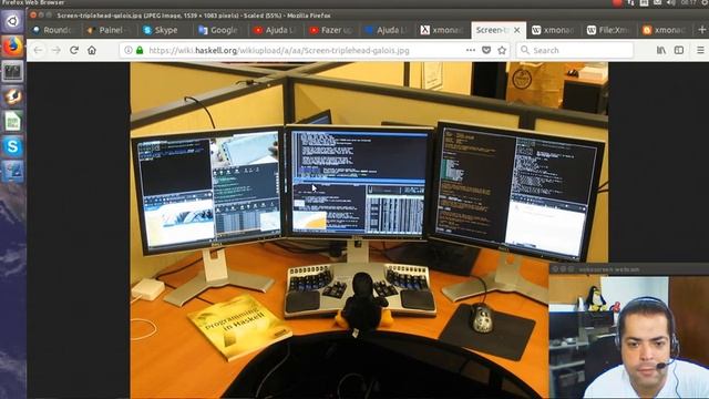 Ajuda Linux - Dia 764 - Window Manager Xmonad смотреть онлайн