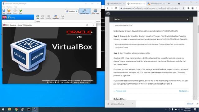 RetroTutorial: Preparing a Bootable CF Card for a Retro Install (DOS, Win95, etc.) Using A Modern P смотреть онлайн