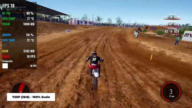 MXGP 2019 | GeForce GT 710 1GB DDR3 | 6GB RAM | Intel Core 2 Quad Q6600 2.4 GHz смотреть онлайн