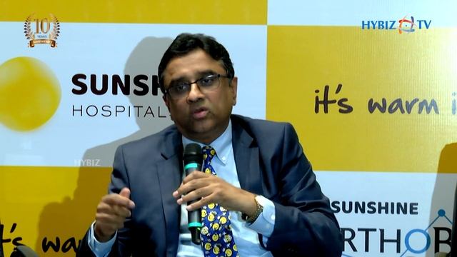 Dr. Gurava Reddy | Sunshine Orthobotics - MAKO robot for joint replacement surgeries || Hybiz.TV смотреть онлайн