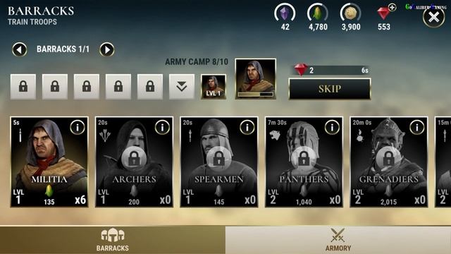 Dawn Of Titans By Natural Motion Games Android iOS Gameplay смотреть онлайн
