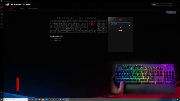 ASUS ROG Strix Flare Macro Keyboard Tutorial Overview | itschangiii vlogs