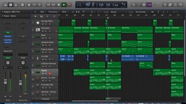 EDM Project View in Logic Pro X- FREE SONG DL смотреть онлайн