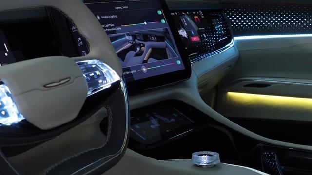 Chrysler Airflow Concept Interior Lighting смотреть онлайн