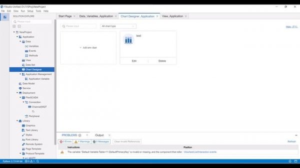 Flexem FPAD & SCADA tutorial - Object View & Chart Designer & Software Introduction