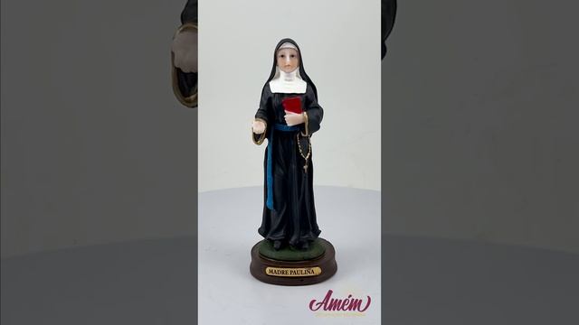 Imagem Santa Madre Paulina Resina 15 cm - 8NE6YNN8T смотреть онлайн
