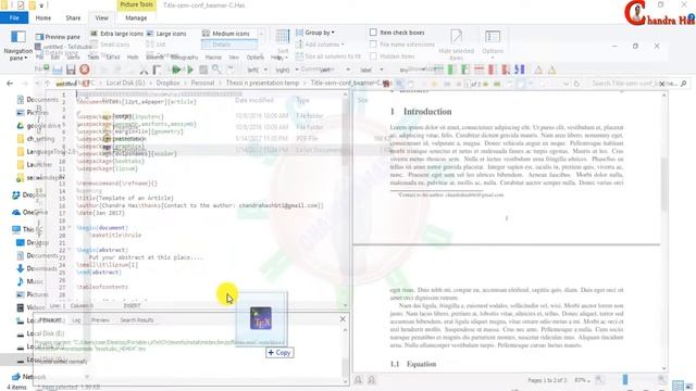Use Portable LaTeX: MikTeX and TeXstudio (Latex Advanced Tutorial-35) смотреть онлайн