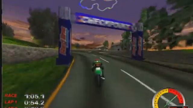 glide 3dfx Redline Racer смотреть онлайн