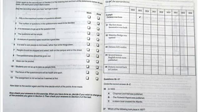 IELTS TEST BUILDER 1 - TEST 3 смотреть онлайн