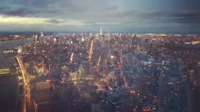The Rise of New York night time lapse Iphone X смотреть онлайн
