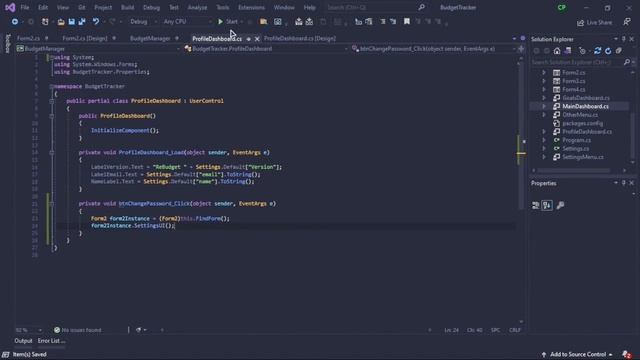 Coding ReBudget Part 6 - Transaction Log, Profile, Password changing and UI and Code updates. смотреть онлайн