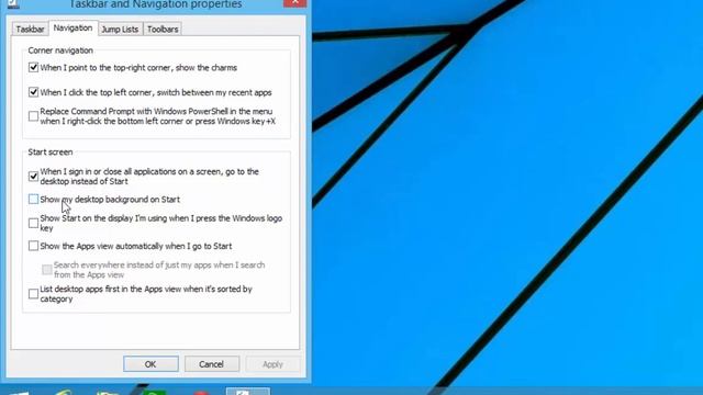 Add A Background to the Windows 8.1 Start Screen смотреть онлайн