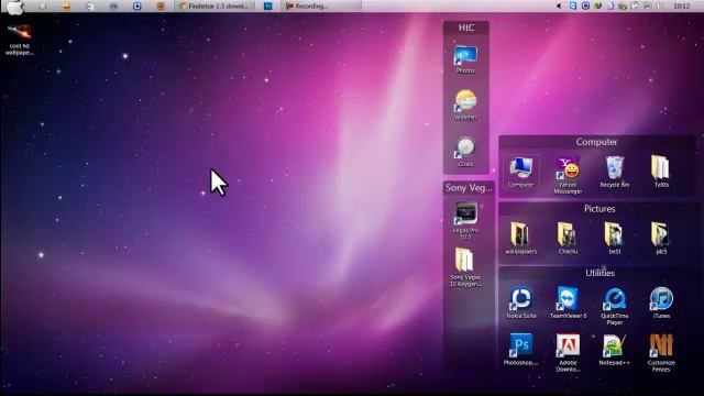 How to turn "Windows 7" into "Mac OS X" ( 95% ) смотреть онлайн