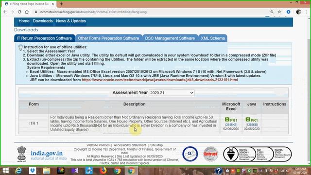 ITR 1 for AY 2020-21 is available for e-Filing. смотреть онлайн