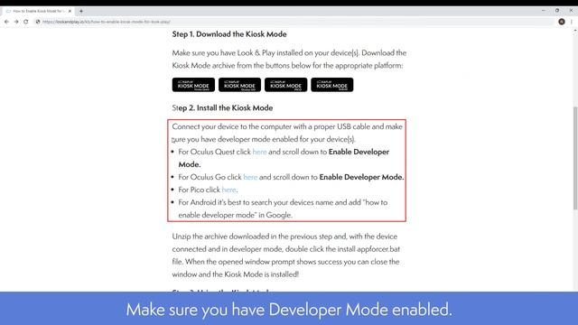 Kiosk mode for Look & Play смотреть онлайн