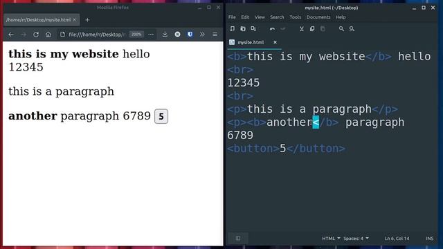 HTML Basics in Text Editor / Notepad смотреть онлайн
